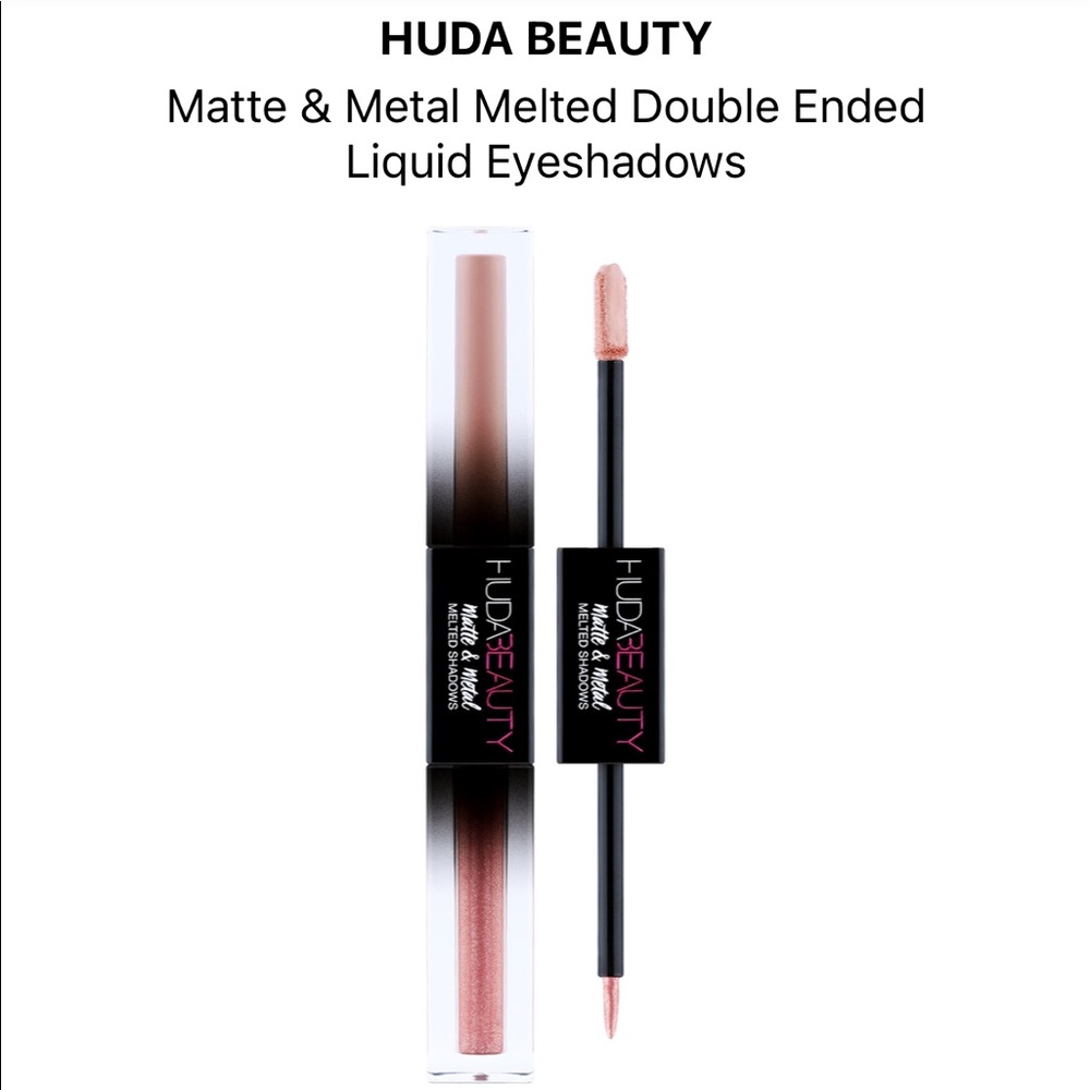 NEW IN BOX - Huda Beauty Matte&Metal Melted Shadow